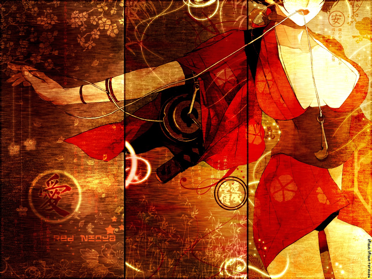 Wallpapers Video Games Red Ninja Red Ninja estampe mode