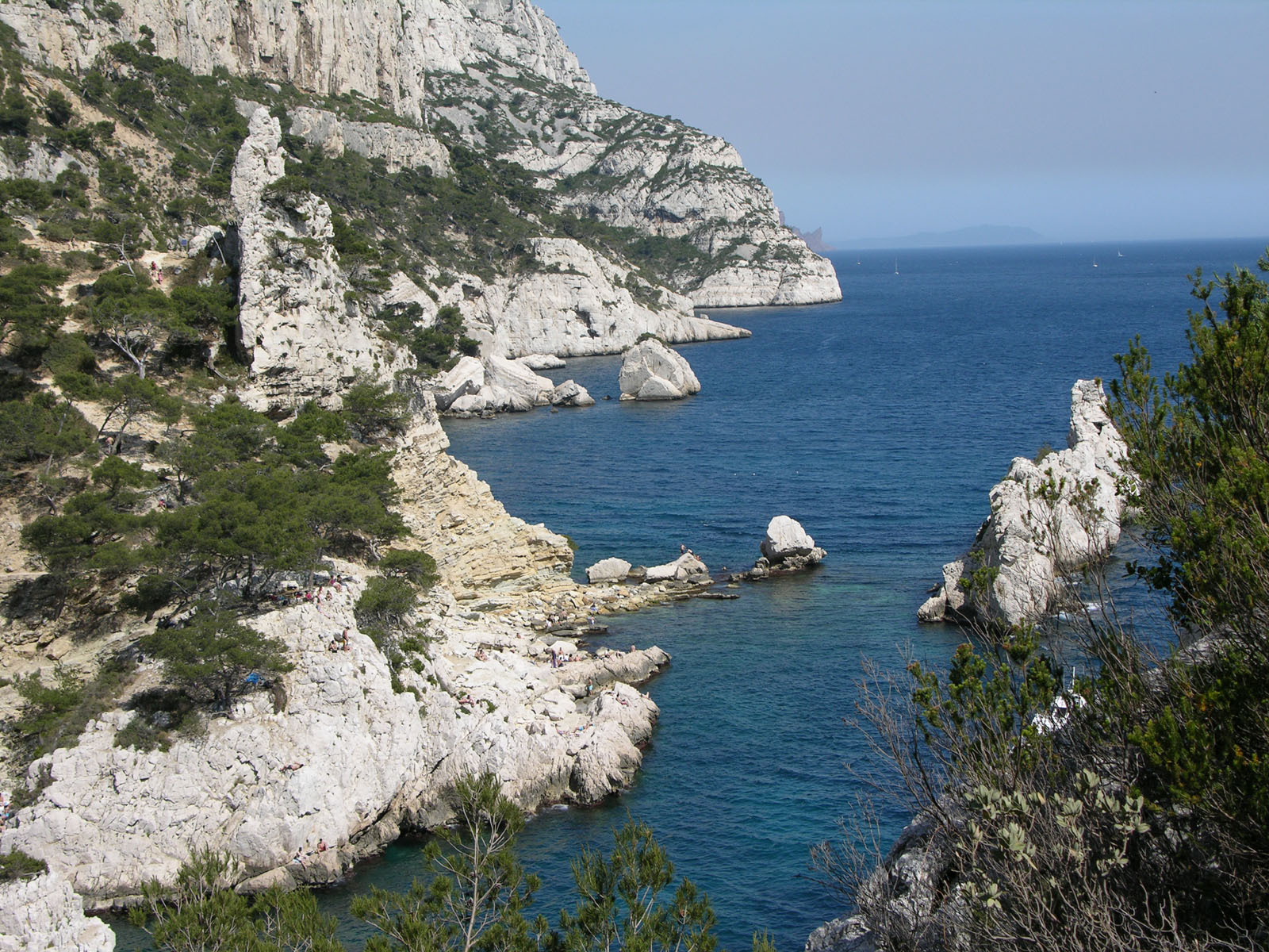 Fonds d'cran Nature Mers - Ocans - Plages Calanques Marseille  Cassis.