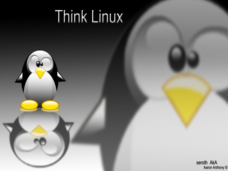 Fonds d'cran Informatique Linux Tux