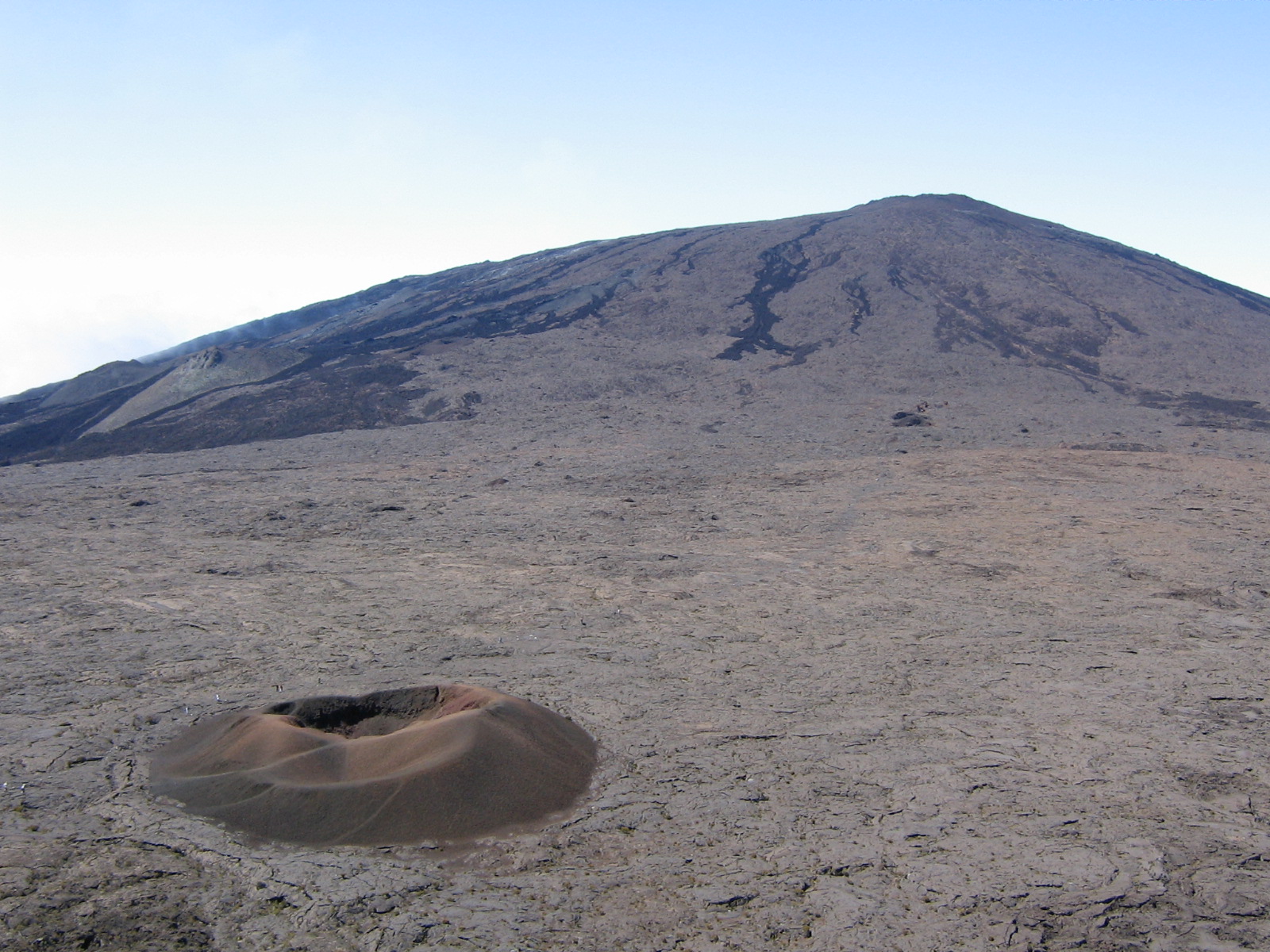 Wallpapers Nature Mountains le piton de la fournaise