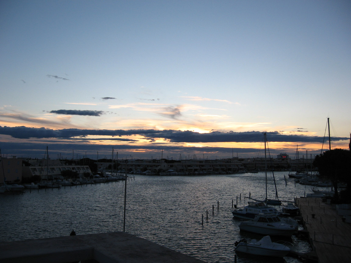 Wallpapers Nature Sunsets and sunrises port camargue