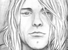 Wallpapers Art - Pencil Kurt Cobain