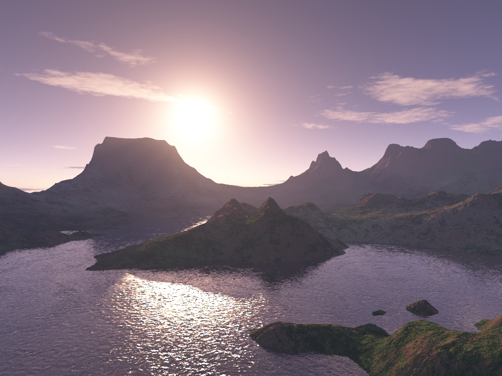 Fonds d'cran Art - Numrique 3D - Terragen psyche