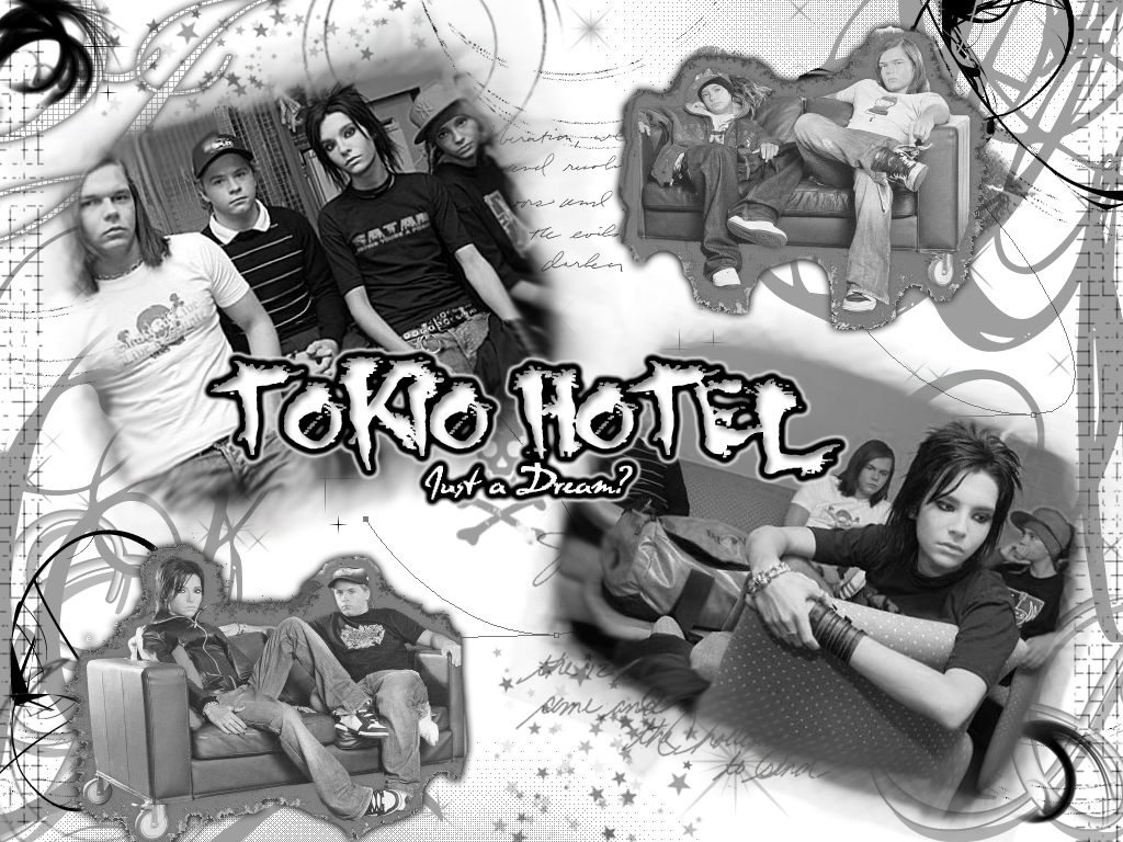 Fonds d'cran Musique Tokio Hotel tokio hotel grafiti