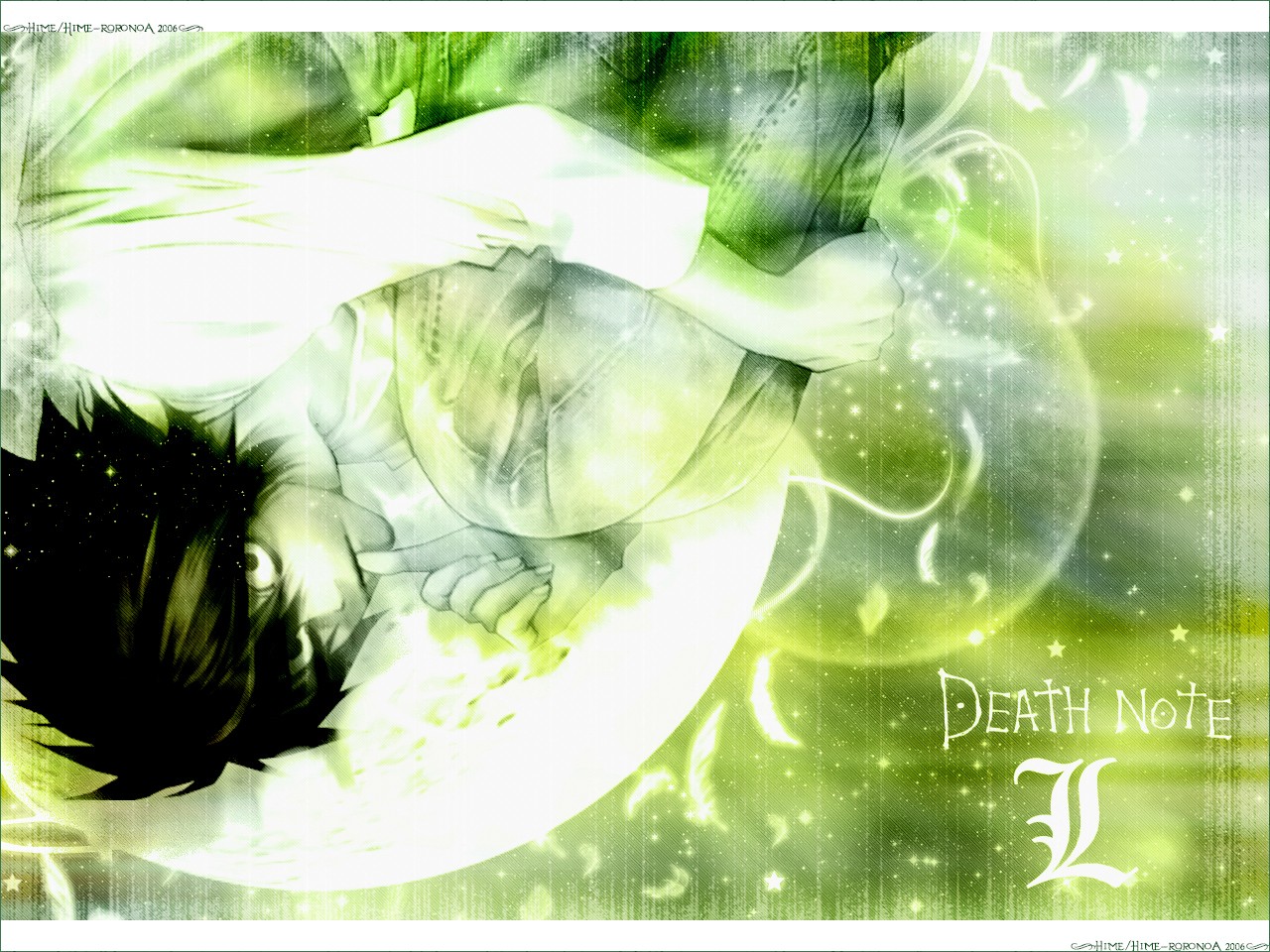 Fonds d'cran Manga Death Note ~L~