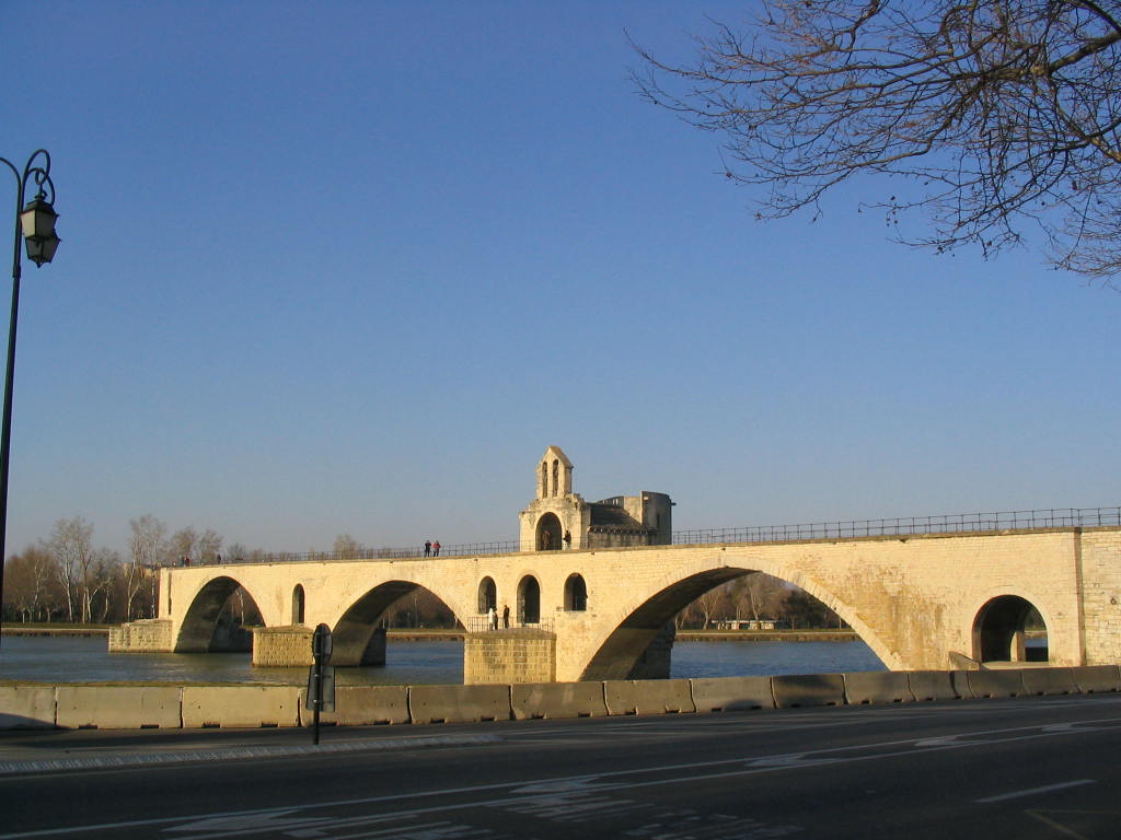 Fonds d'cran Constructions et architecture Ponts - Aqueducs Pont d'Avignon