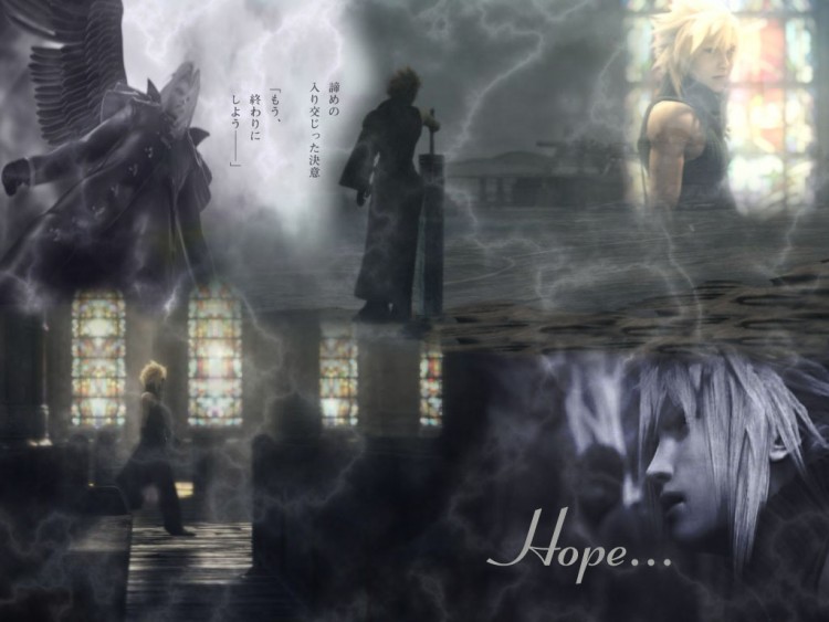 Fonds d'cran Jeux Vido Final Fantasy Advent Children Hope