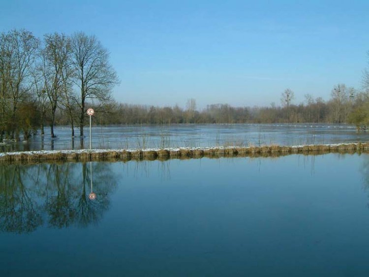 Fonds d'cran Nature Fleuves - Rivires - Torrents riviere hors de son lit