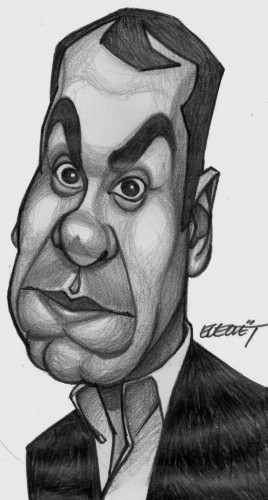 Fonds d'cran Art - Crayon Caricatures Francois Xavier Demaison.