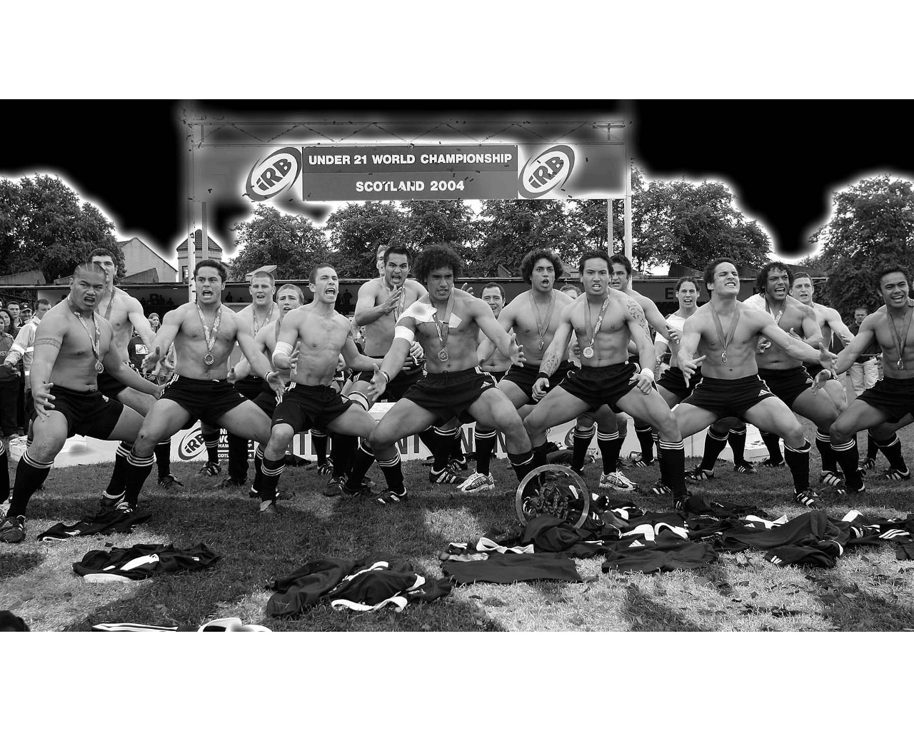 Wallpapers Sports - Leisures Rugby The Haka by the All Blacks