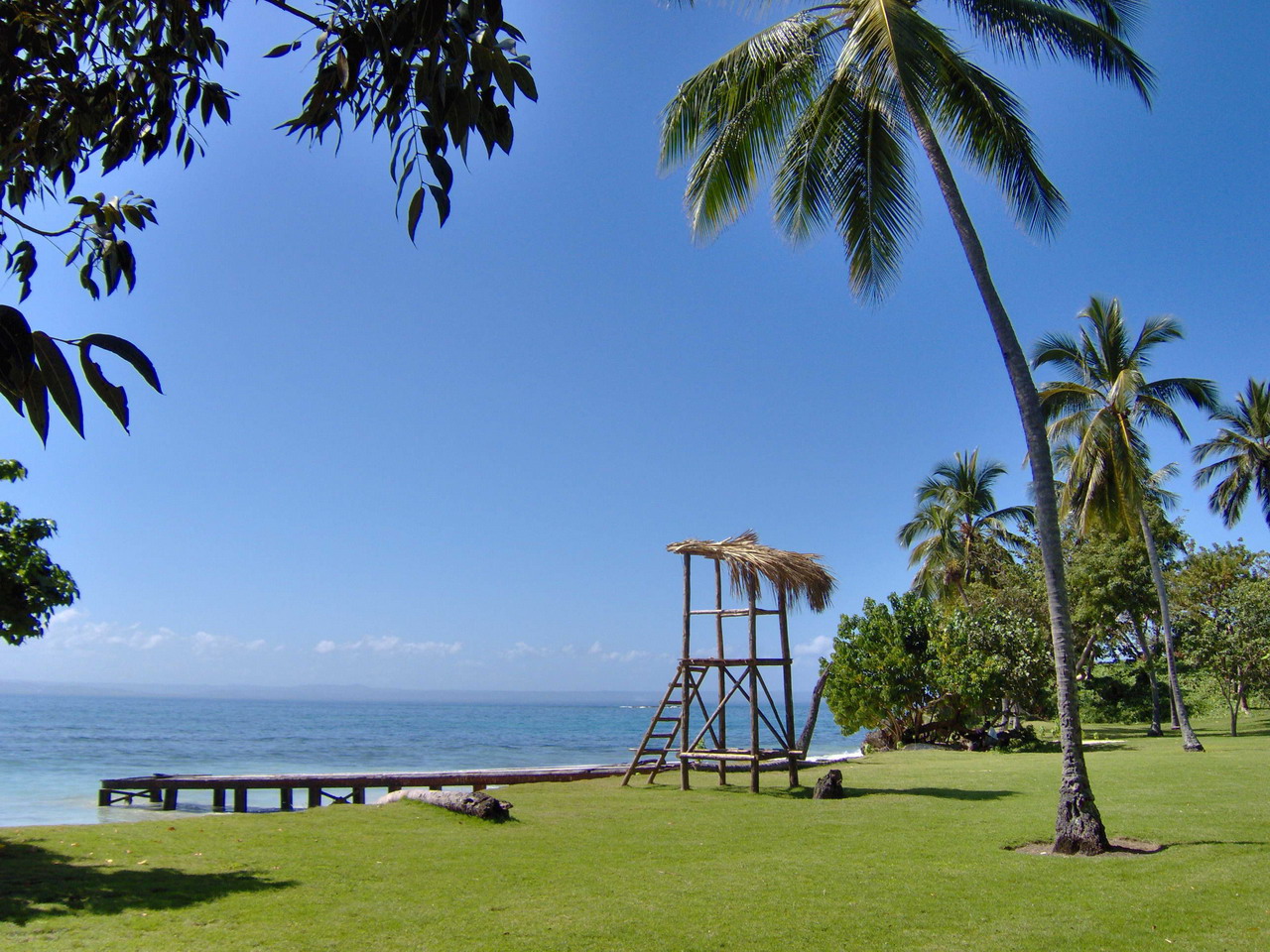 Wallpapers Nature Seas - Oceans - Beaches Une plage en rpublique Dominicaine