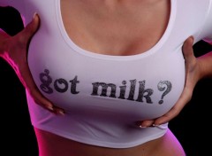 Fonds d'cran Charme got milk?