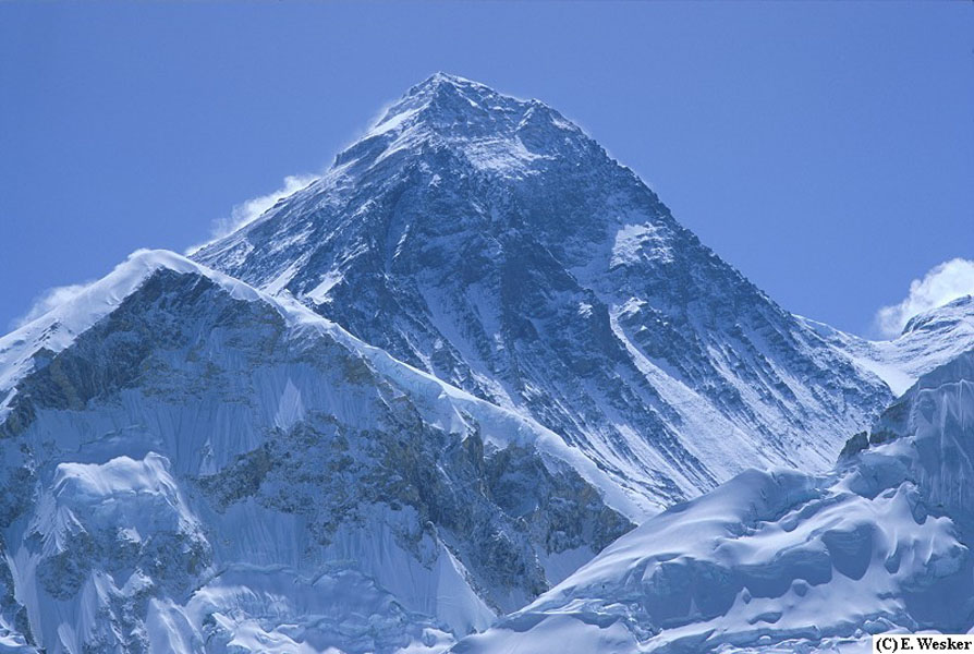 Wallpapers Nature Mountains Everest, summit pyramid