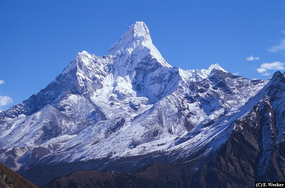 Wallpapers Nature Mountains Ama Dablam from Khumjung