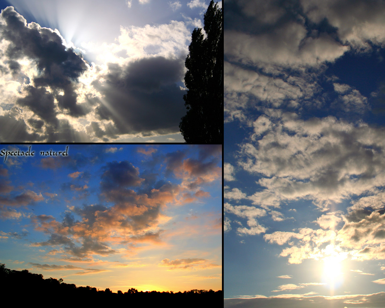 Fonds d'cran Nature Ciel - Nuages Spectacle naturel