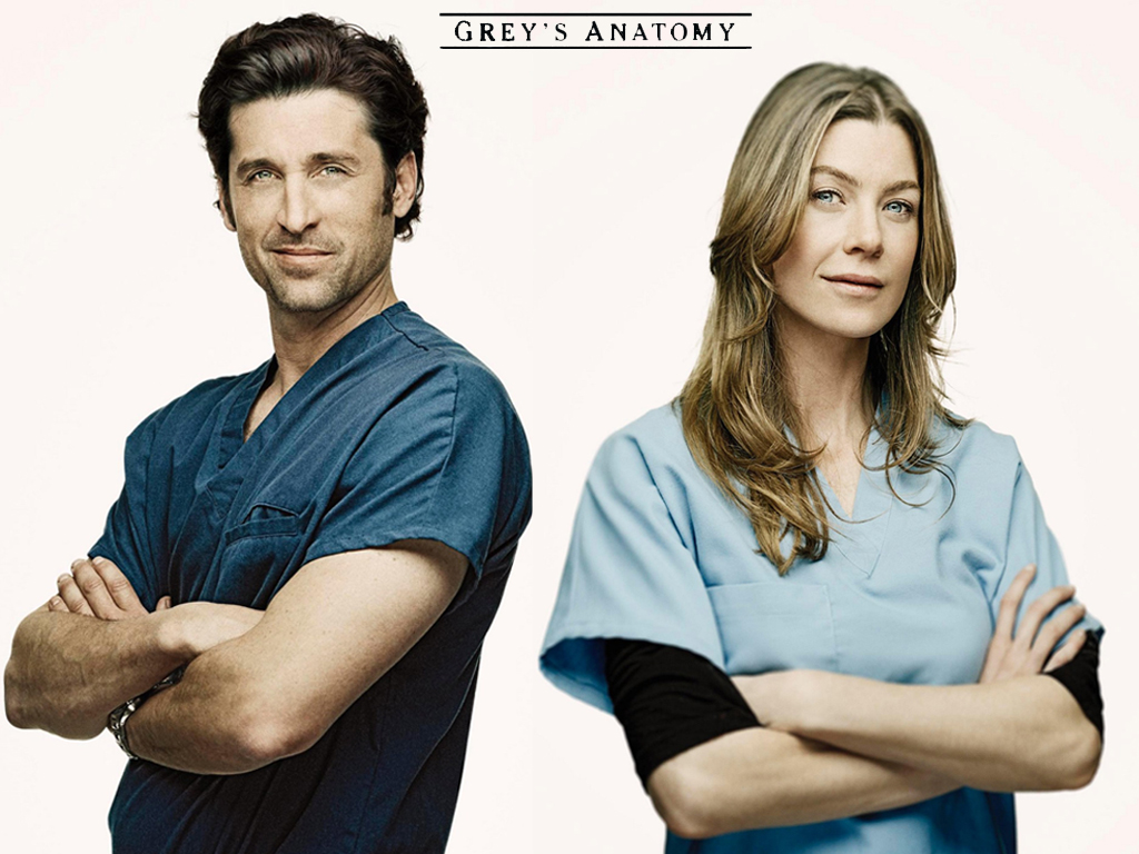 Fonds d'cran Sries TV Grey's Anatomy Ga Derek Meredith