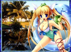 Wallpapers Manga beach party