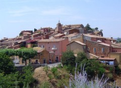 Fonds d'cran Voyages : Europe village de Roussillon