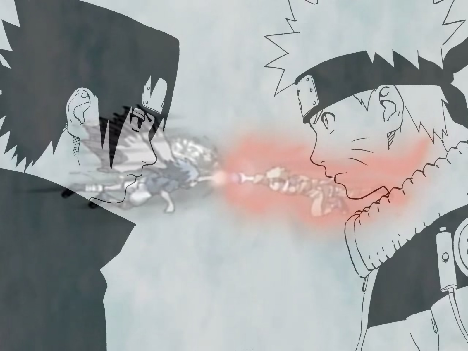 Wallpapers Manga Naruto naruto vs sasuke