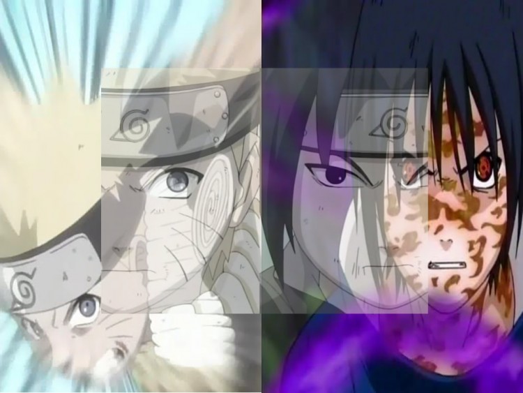 Fonds d'cran Manga Naruto sasuke et naruto