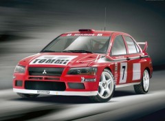 Fonds d'cran Voitures Mitsubishi Lancer Evo 7 Makkinen