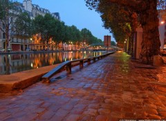 Fonds d'cran Voyages : Europe Canal St Martin