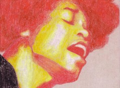 Wallpapers Art - Pencil Jimi Hendrix