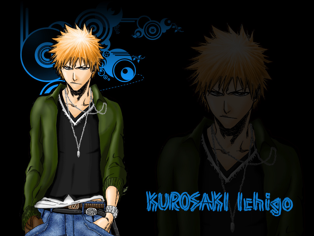 Fonds d'cran Manga Bleach Kurosaki Ichigo