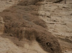 Fonds d'cran Nature Avalanche de sable et de gravier