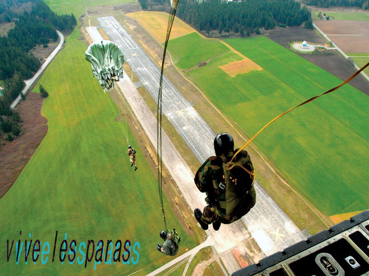 Fonds d'cran Sports - Loisirs Parachutisme para