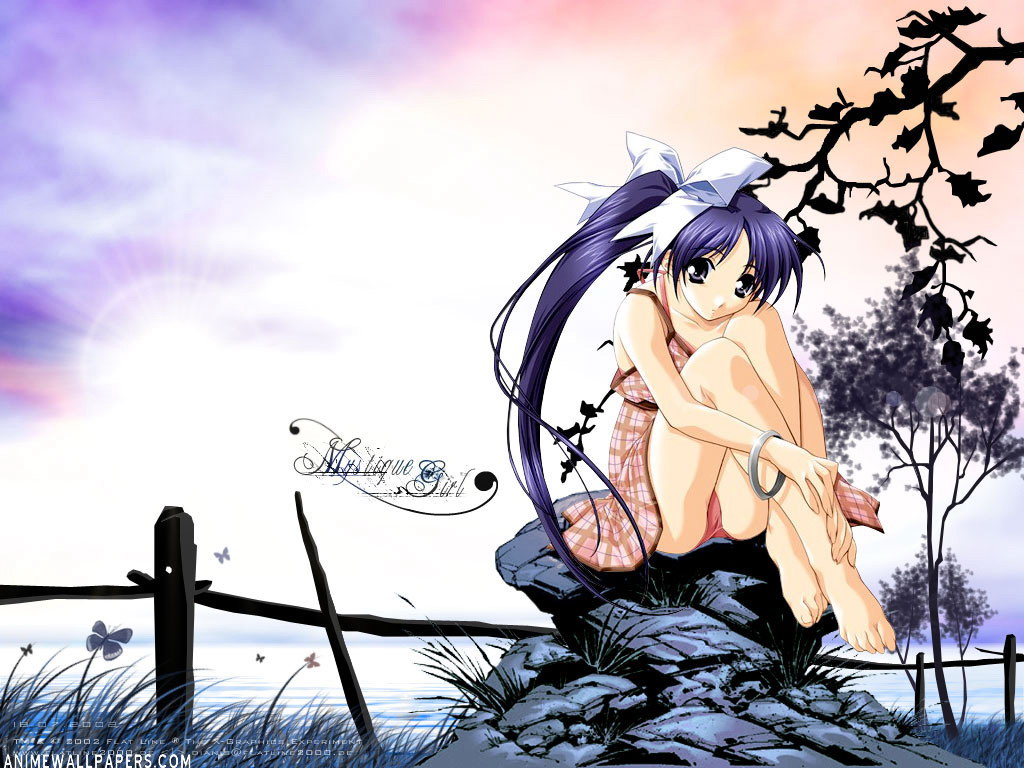 Wallpapers Manga Air Jeune fille