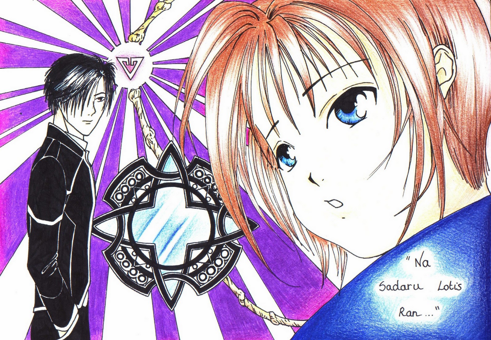 Wallpapers Art - Pencil Manga - Alice 19th alice et kyo