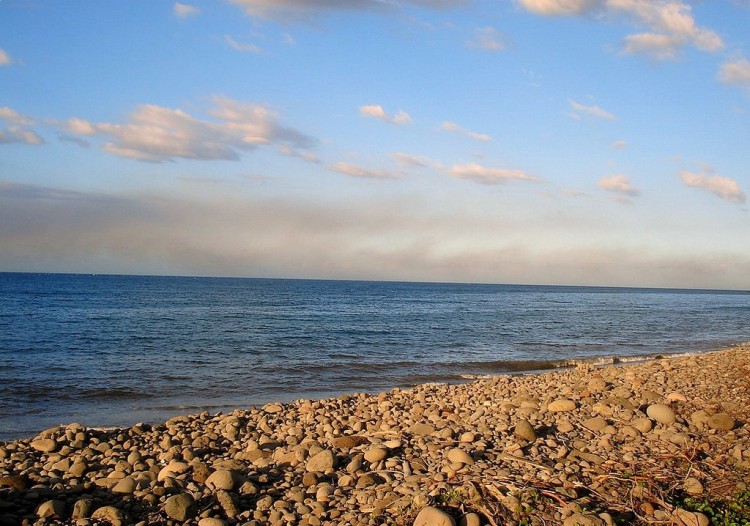 Fonds d'cran Nature Mers - Ocans - Plages PLAGE DE GALETS