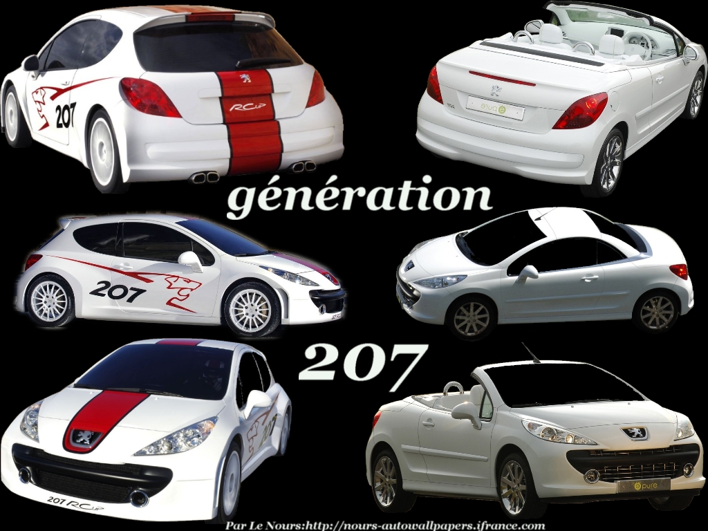 Fonds d'cran Voitures Peugeot generation 207