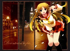 Wallpapers Manga Downtown lights