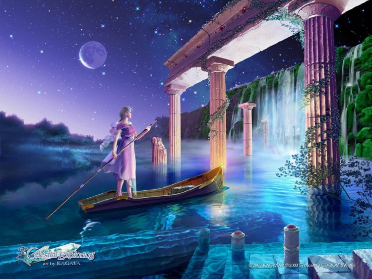 Fonds d'cran Fantasy et Science Fiction Paysages Fantasy Wallpaper N153736