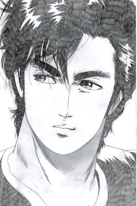 Fonds d'cran Art - Crayon Manga - City Hunter 