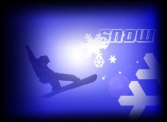 Fonds d'cran Art - Numrique snow