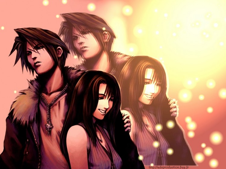 Wallpapers Video Games Final Fantasy VIII Squall & Linoa