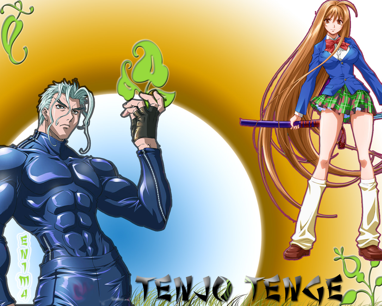 Fonds d'cran Manga Enfer et Paradis - Tenjō Tenge Enfer & Paradis !!