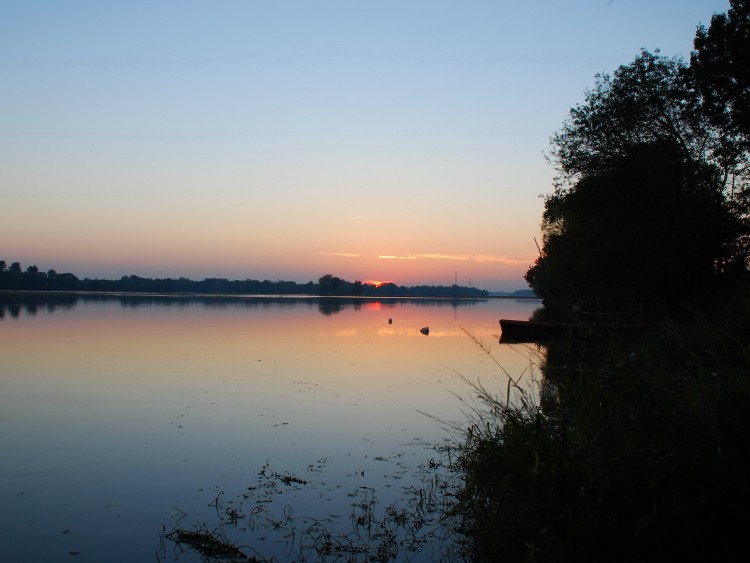 Wallpapers Nature Sunsets and sunrises Coucher de soleil sur la Loire