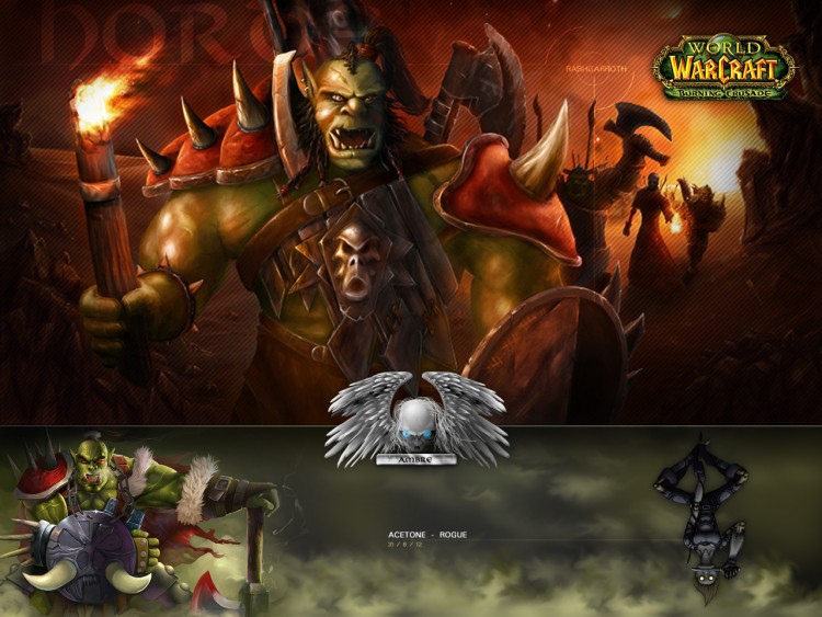 Wallpapers Video Games World of Warcraft : The Burning Crusade wow ambre - Rogue