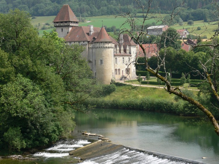 Fonds d'cran Constructions et architecture Chteaux - Palais Doubs - Chteau de Clron.