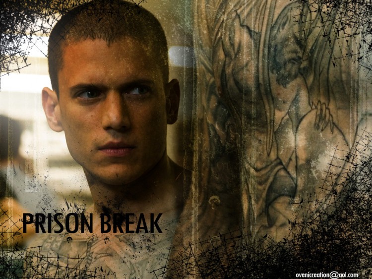 Fonds d'cran Sries TV Prison Break Tatouages