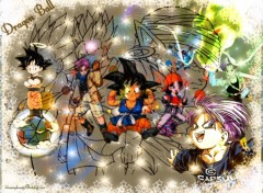 Fonds d'cran Manga DBZ Group Sparking!