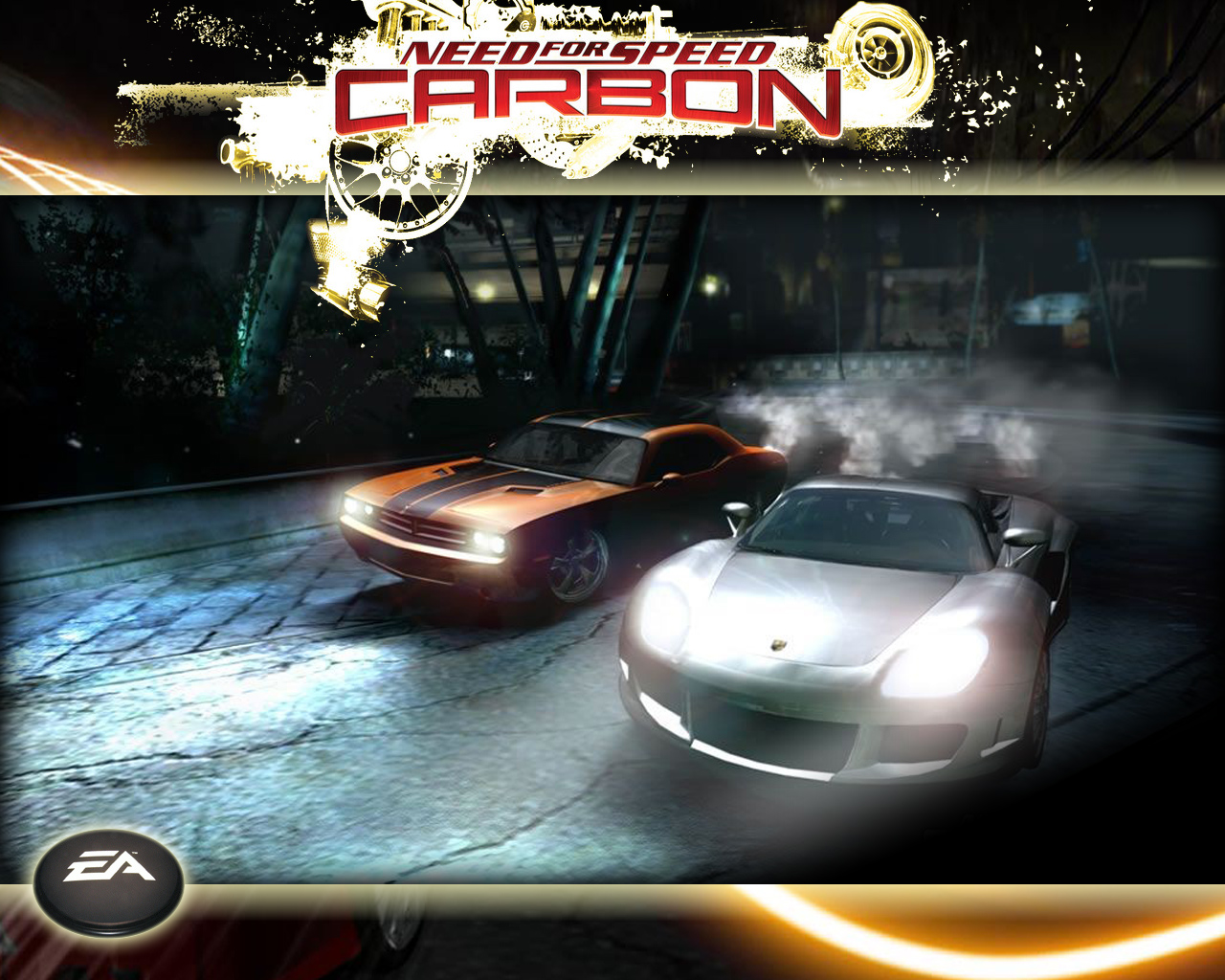 Wallpapers Video Games Need For Speed Carbon Muscle vs. Exotic