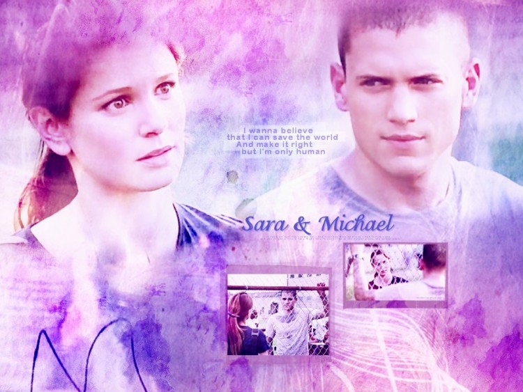 Fonds d'cran Sries TV Prison Break Sara et Michael