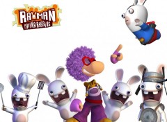 Fonds d'cran Jeux Vido Rayman raving rabbids