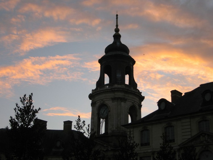 Wallpapers Trips : Europ France > Bretagne La nuit tombante,  Rennes