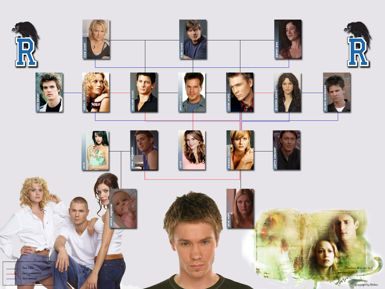 Fonds d'cran Sries TV Les Frres Scott (One Tree Hill) Les freres Scott